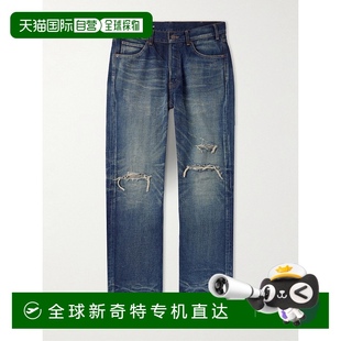 腰带袢牛仔裤 1h可退 男士 香港直邮Celine 2N574664X 思琳