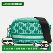 Lagerfeld Canvas Green 自营Karl Monogram Coated And Leather
