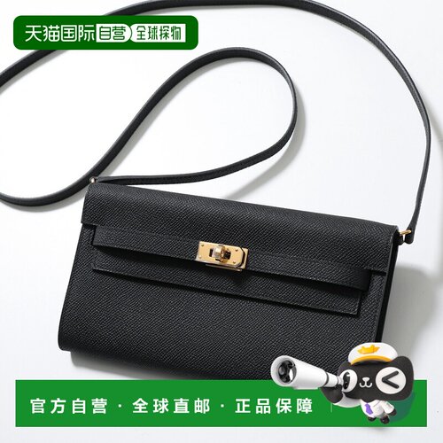 日本直邮爱马仕 Kelly To Go 单肩钱包Epson080253CC男女真皮单肩