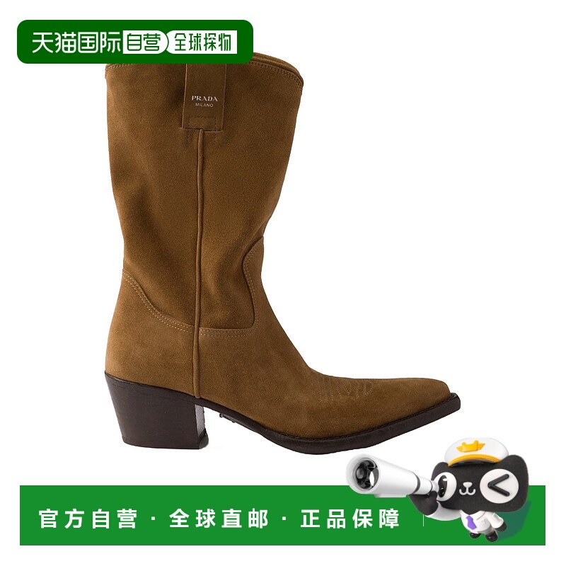 1h可退 香港直邮PRADA 女士高跟鞋 1U001O054F045F0005 SS2025 棕