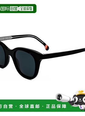 自营 Paul Smith女式49毫米灰色太阳镜-黑色墨水 美国奥莱直发