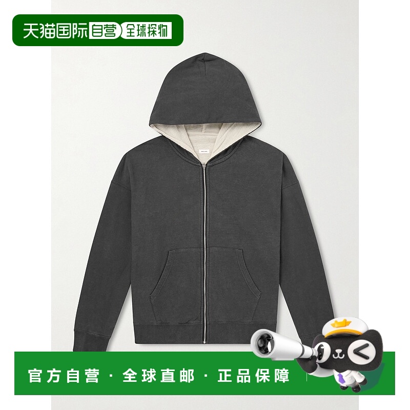 香港直邮Visvim 维斯维木 男士 Jumbo 棉针织拉链连帽衫 01252050