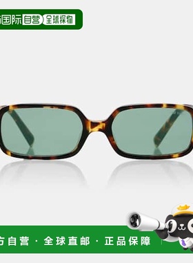 1h可退 香港直邮潮奢 Miu Miu 缪缪 女士 Miu Regard 矩形太阳眼