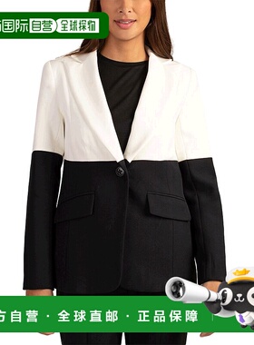 自营 Trina Turk Mira 夹克 - 冬季白色/黑色 外套美国直发奥莱