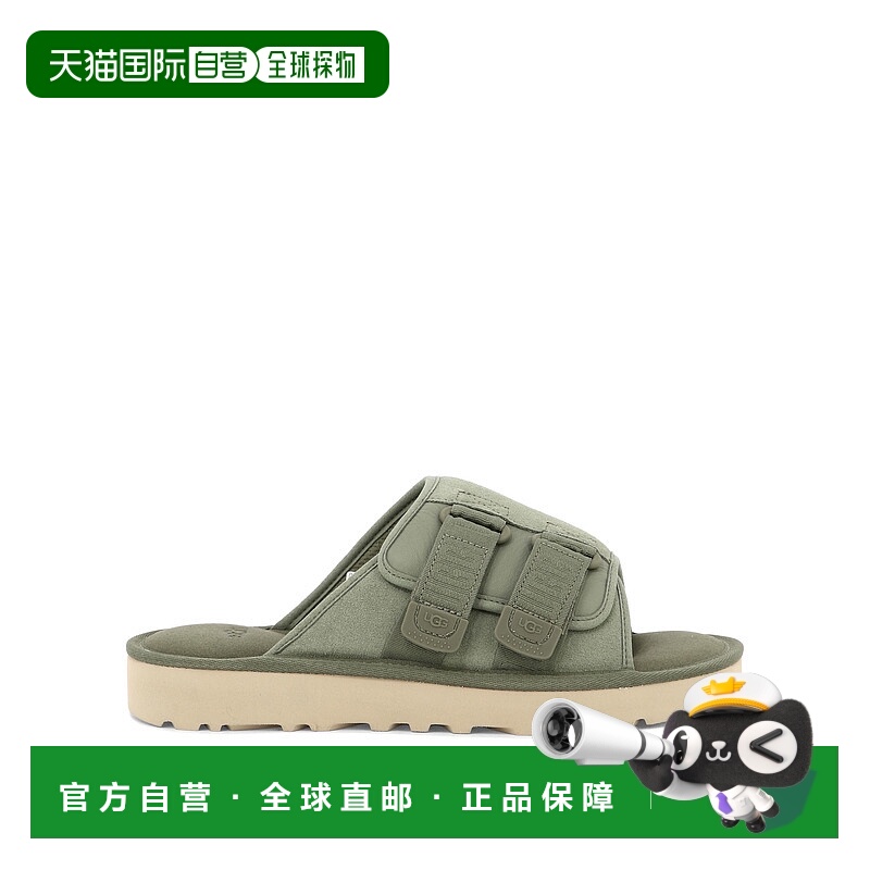 1h可退 香港直邮UGG 男士凉鞋 1142730SDC SS2024 花色 徽标拖鞋