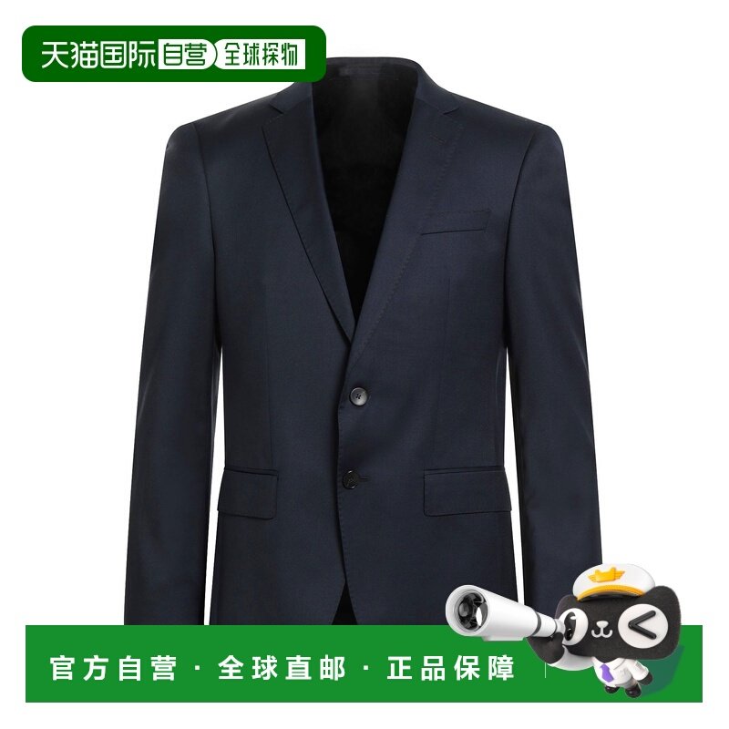 1h可退 香港直邮潮奢 BOSS 波士 男士 西装外套 blue蓝色 舒适时,男装,商务正装西服,淘宝优惠券,粉丝福利购,淘宝优惠卷