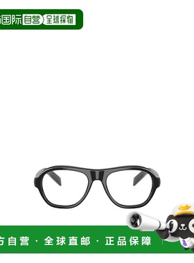 香港直邮PRADA 女士眼镜 PRC12V16K1O1 AW2025 黑色