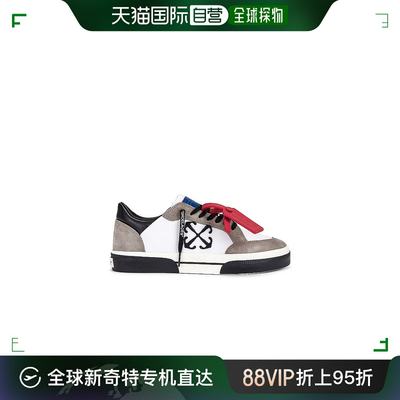 香港直邮潮奢 Off-White 男士 New Vulcanized 低帮绒面革运动鞋