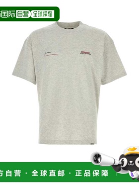 1h可退 香港直邮Represent 男士 混纺灰色棉质T恤 MLM427430