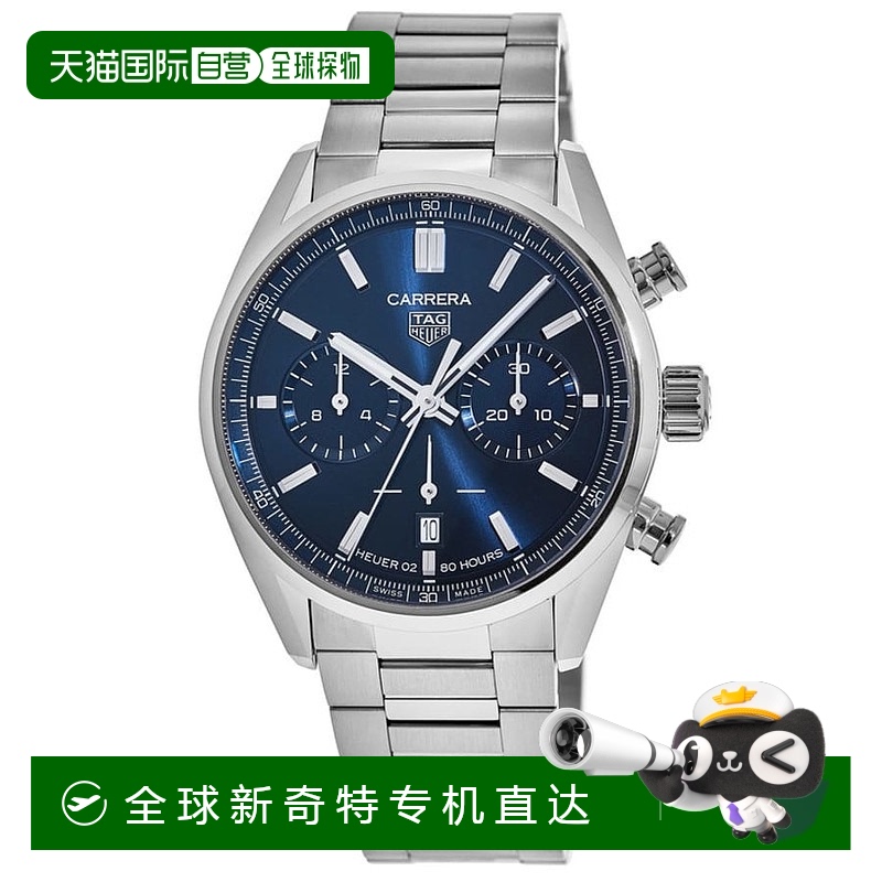 自营tag heuer泰格豪雅Carrera Calibre Heuer 02 42mm自动计时码