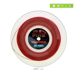 日本直邮Yonex 网球线 卷轴等 POLYTOUR FIRE 240m 卷轴 PTF120-2