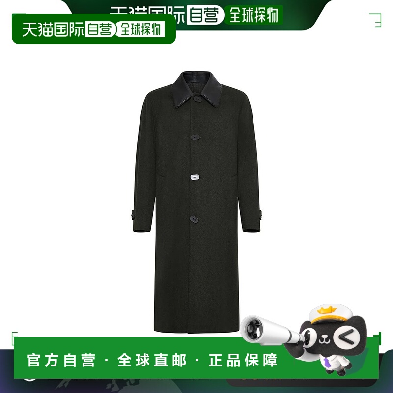 香港直邮FENDI 男士夹克 FF0795ASC0F0GZ4 绿色 Fendi Coats外套