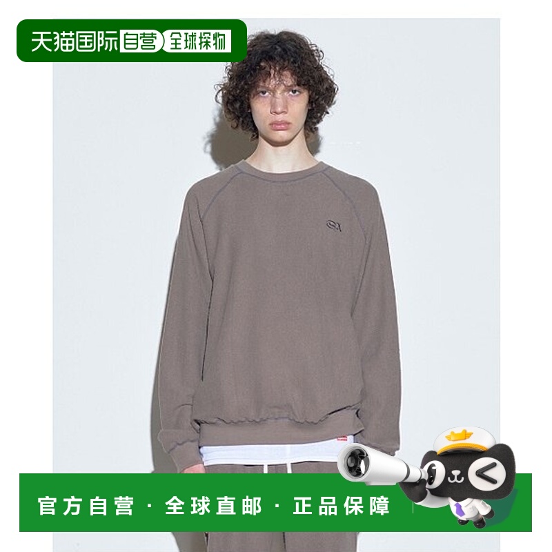 韩国直邮SCULPTOR美式复古街头辣妹潮牌新款卫衣SC23A203BR