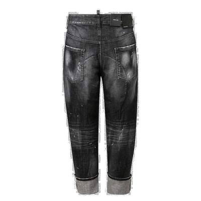 香港直邮DSQUARED2 男士牛仔裤 AW2023 S74LB1092S30357900直筒裤