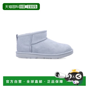 1h可退 香港直邮Ugg 女童 圆头雪地靴童鞋 1130750 grey灰色 舒适