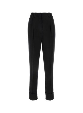 PRADA 女士休闲裤 P202IGSOOO1P3ZF0002 SS2024 黑色