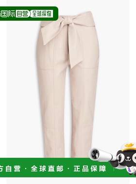 1h可退 香港直邮Simkhai 女士 Tessa 短款绑带细脚长裤 JS4046VEG