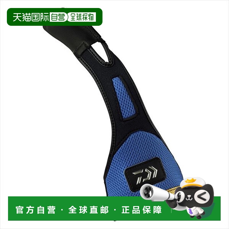 日本直邮Daiwa 手套 DG-7425 Power Guru Pita 手指 蓝色 M