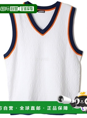 韩国直邮J.LINDEBERG AMKW09405-0000 精织背心 男士针织衫 上装