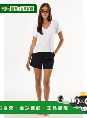 自营 lamarqueNerea | Jersey V Neck T恤 - 白色 美国奥莱直发