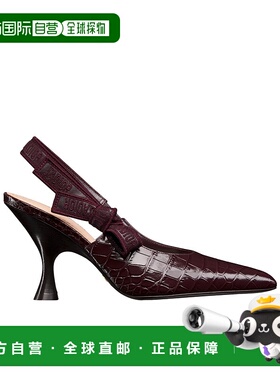 香港直邮DIOR 女士高跟鞋 KCV440PDES16V AW2025 深棕色 J'Adior