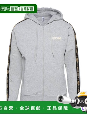 香港直邮Moschino 莫斯奇诺 男士 汗衫 grey灰色 舒适时尚