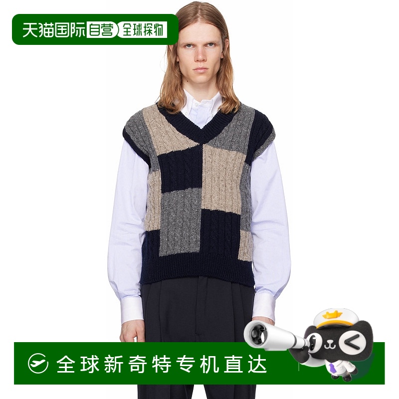 1h可退 香港直邮Thom Browne 汤姆 布朗 男士 多色 Patchwork Bab