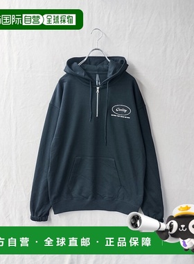 1h可退 日本直邮Starting Over 男女同款半拉链宽松款卫衣帽衫 22