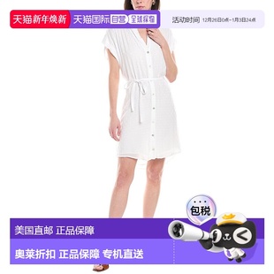连衣裙 Dahl白色带腰带衬衫 美国奥莱直发 Bella 自营