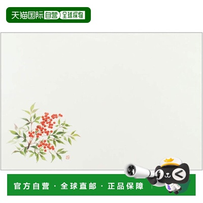 【日本直邮】Nagao 餐垫 Nanten 26x38cm 100 套 日本制造 31038