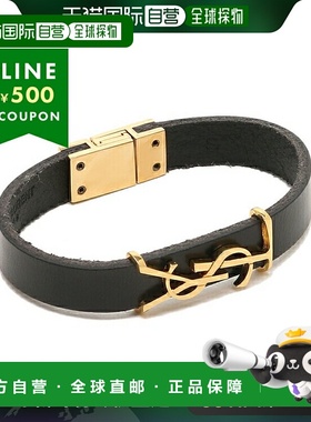 日本直邮Saint Laurent Paris 手镯 手镯 Opium 黑色 女士 SAINT