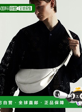 韩国直邮MIMTHEWARDROBE公用邮差包EASYMSG CRACK LEATHER  MEDIU