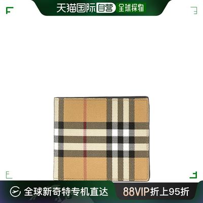 【99新未使用】潮奢 Burberry 巴宝莉 男士Check wallet 卡包