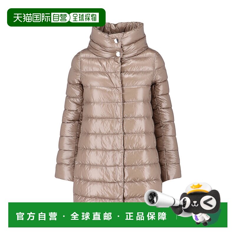1h可退 香港直邮Herno 女士 长袖棉服 PI0505DIC12017Z grey灰色