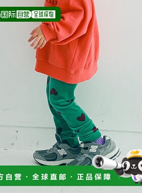 1h可退 日本直邮p.premier儿童宽松仿绒质感起毛保暖打底裤 P5200