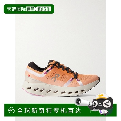 1h可退 香港直邮潮奢 On 女士 Cloudsurfer 2 橡胶边网纱运动鞋 3