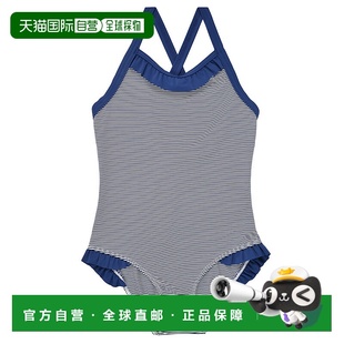 Bateau 连体泳衣 小帆船 BEURI 海蓝色 女孩 欧洲直邮Petit