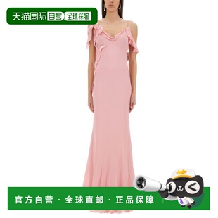 1h可退 香港直邮Self-Portrait 女士 APPLIQUÉS 长款花朵连衣裙 S