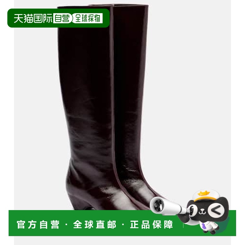 香港直邮潮奢 KHAITE 女士 Sybil 40 皮质及膝靴子长筒靴女靴
