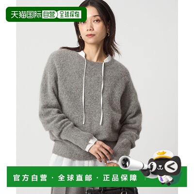 1h可退 日本直邮green label relaxing 女士 宽松版型 半高领毛织