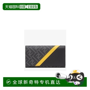男士 7M0264A9XSF0R2A 香港直邮FENDI 钱包 徽标钱包 黄色