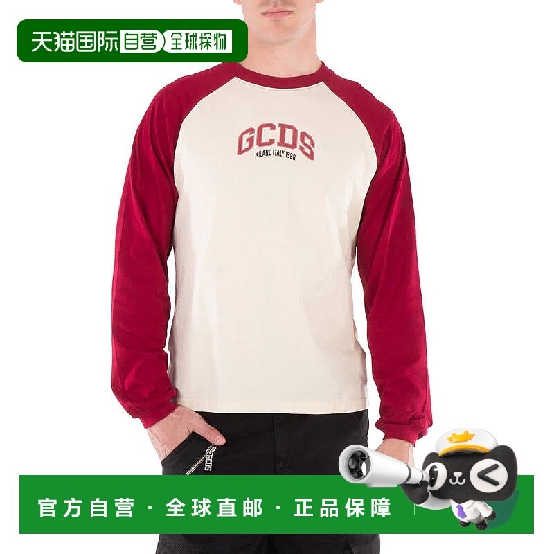 自营 GCDS标志印花圆领T恤-多色 美国奥莱直发