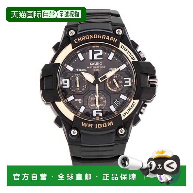 香港直邮Casio卡西欧手表男运动电子防水学生手表 MCW-100H-9A2VD