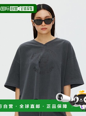 韩国直邮LIFEWORK 女士女装T恤LW232TS813新款宽松休闲