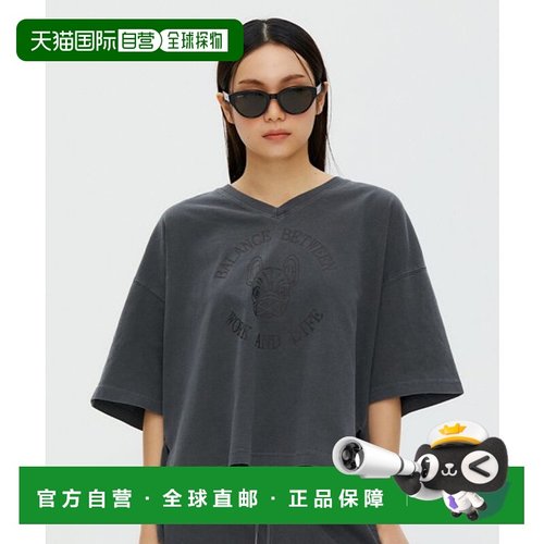 韩国直邮LIFEWORK 女士女装T恤LW232TS813新款宽松休闲