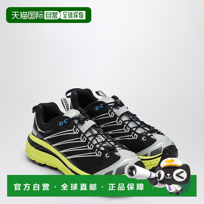 1h可退 香港直邮Hoka One One 男士 Black/Cosmic Mafate Three2