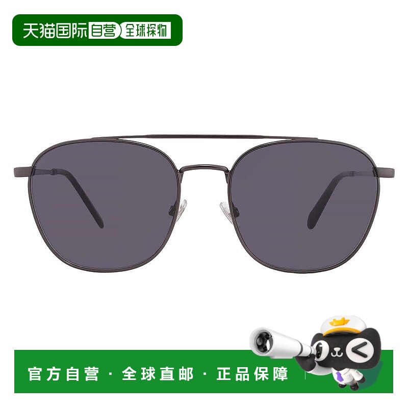 自营Fossil Grey Pilot Men's Sunglasses FOS 3139/G/S 05MO/IR
