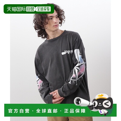 1h可退 日本直邮MANASTASH 男女同款长袖T恤 PUMICE MCC 79251300