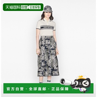 刺绣字母翻领运动 迪奥SS21衬衫 欧洲直邮Christian Dior克里斯汀