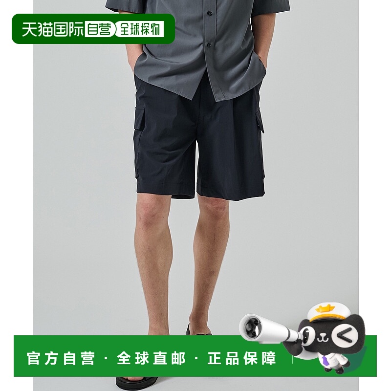 1h可退 日本直邮STUDIOUS 男士休闲卡其短裤 伸缩抗皱速干 夏季出